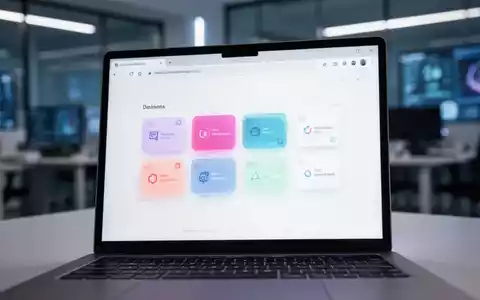 Moderner Laptop-Bildschirm mit Webbrowser und farbcodierten Tab-Containern für mehr Privatsphäre und Organisation. - Foto: über boerse-global.de
