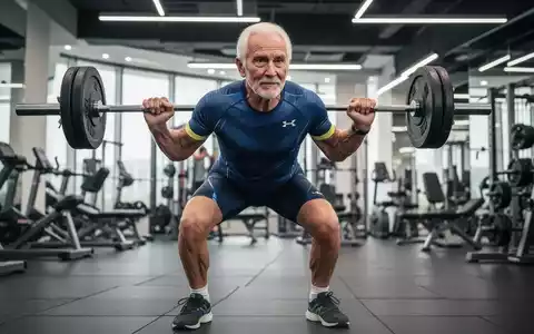 Eine sportlich aktive ältere Person trainiert in einem modernen Fitnessstudio. - Foto: über boerse-global.de