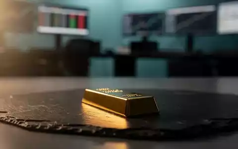 Ein glänzender Goldbarren auf einer dunklen, reflektierenden Oberfläche. - Foto: über boerse-global.de