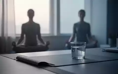 Minimalistischer, ruhiger Arbeitsplatz mit sanftem Licht und Fokus auf eine friedliche Atmosphäre der emotionalen Distanz. - Foto: über boerse-global.de