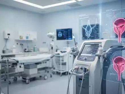 Moderne medizinische Ausrüstung in einer urologischen Praxis zur Behandlung von Prostataerkrankungen. - Foto: über boerse-global.de