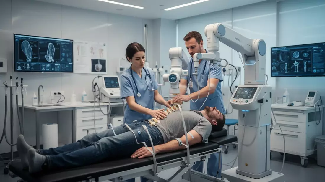 Rückenschmerz-Therapie: Roboter, Schneckengift und multimodale Konzepte
