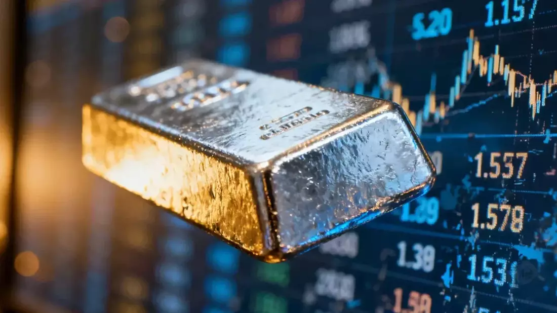 Plata rompe silencio: sube 4% y supera los 59 dólares por onza