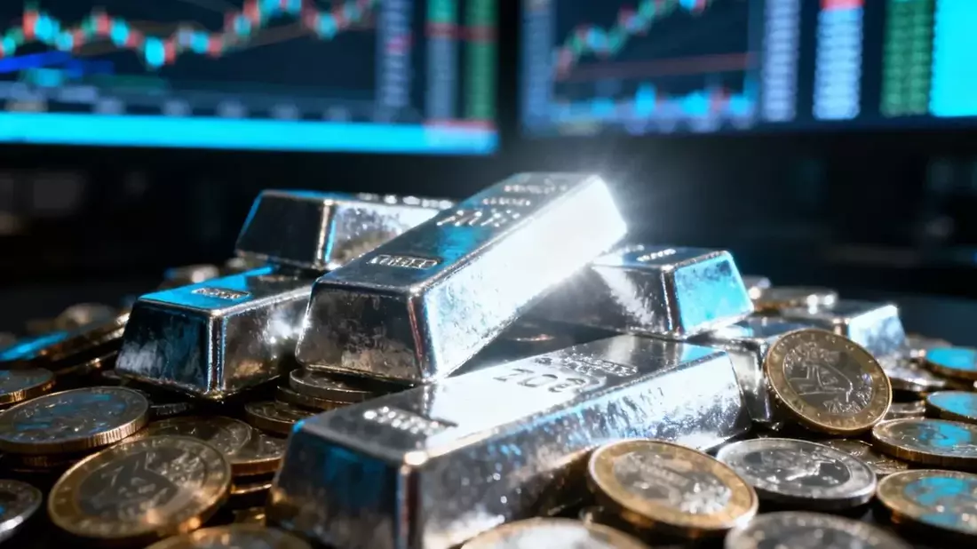 Plata sube 4,5% por geopolítica y déficit estructural de oferta