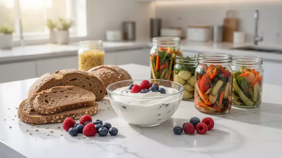 Darmbakterien im Fokus: Joghurt senkt Krebsrisiko und verlangsamt Altern