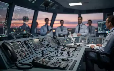 Professionelles Umfeld mit Fokus auf Kommunikation und Sicherheit in einem hochmodernen Cockpit oder Kontrollraum. - Foto: über boerse-global.de