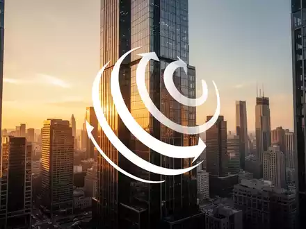 Moderne Büroarchitektur bei Sonnenuntergang als Symbol für Immobilienwirtschaft und finanzielle Restrukturierung - Foto: über boerse-global.de