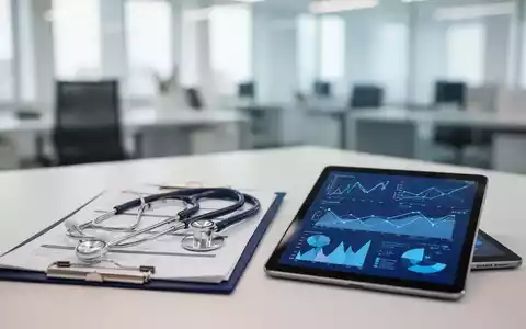 Medizinische Unterlagen und ein Stethoskop auf einem Schreibtisch als Symbol für den aktuellen Gesundheitsatlas. - Foto: über boerse-global.de