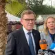 Außenminister Johann Wadephul (CDU) äußert sich in der mauretanischen Hauptstadt Nouakchott beim Besuch eines UN-Projekts zur Extremismusprävention und Deradikalisierung. - Bild: Soeren Stache/dpa