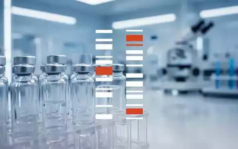 Abstrakte Darstellung moderner Biotechnologie und medizinischer Forschung in einem klinischen Labor. - Foto: über boerse-global.de