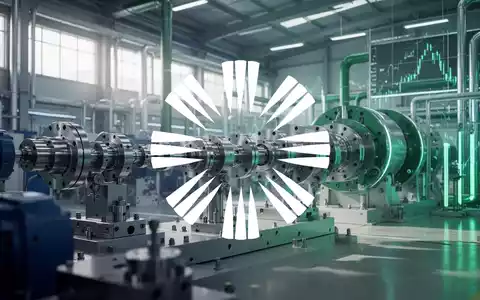 Moderne Industrieanlage mit Fokus auf nachhaltige Ingenieurstechnik und Präzisionsmaschinen in kühlem Licht. - Foto: über boerse-global.de