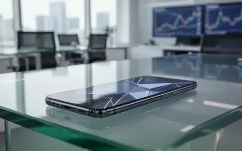 Ein modernes Smartphone auf einem eleganten Schreibtisch, das digitale Finanzierungs- und Geräteverwaltungstechnologie repräsentiert. - Foto: über boerse-global.de