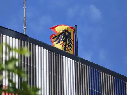 Standarte des Bundespräsidenten (Archiv) - Foto: via dts Nachrichtenagentur