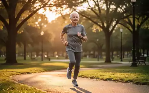 Eine aktive Person beim Joggen in einem sonnendurchfluteten Park als Symbol für neurologische Gesundheit und Prävention. - Foto: über boerse-global.de