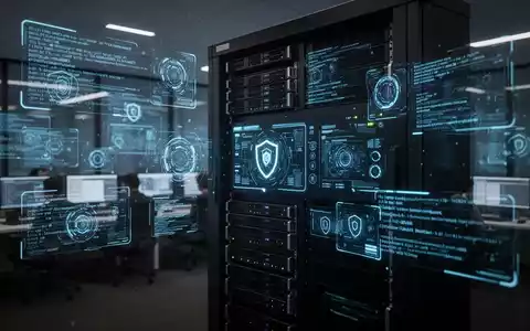 Cybersicherheit, digitale Datenströme und leuchtender Code, die fortschrittliche Bedrohungserkennungssysteme darstellen. - Foto: über boerse-global.de
