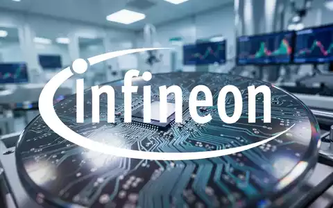 Abstrakte Darstellung einer modernen Halbleiterfertigung mit Fokus auf Mikrochip-Technologie und industrielle Präzision. - Foto: über boerse-global.de