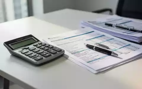 Ein sauberer Schreibtisch mit Taschenrechner und Steuerunterlagen, die eine professionelle Finanzberatung symbolisieren. - Foto: über boerse-global.de