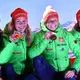 WM-Gold gemeinsam im Team: Maren Hammerschmidt (2.vl.) und Laura Dahlmeier (r). (Archivbild) - Bild: picture alliance / Martin Schutt/dpa-Zentralbild/dpa