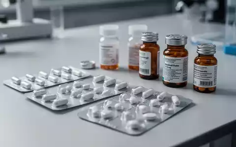 Nahaufnahme von Medikamentenverpackungen auf einem Labortisch, symbolisch für die globale Arzneimittelversorgung. - Foto: über boerse-global.de