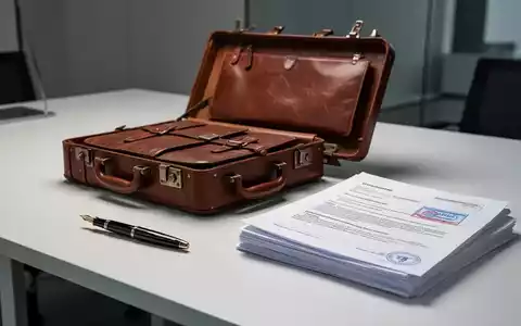 Ein offener Aktenkoffer mit juristischen Dokumenten und einem Füllfederhalter auf einem modernen Schreibtisch. - Foto: über boerse-global.de