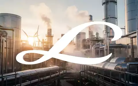 Moderne Industrieanlage bei Sonnenuntergang als Symbol für nachhaltige Energiewirtschaft. - Foto: über boerse-global.de