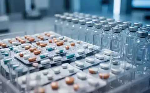 Moderne pharmazeutische Laborumgebung mit Medikamentenpackungen und Fläschchen als Symbol für die Arzneimittelversorgung. - Foto: über boerse-global.de