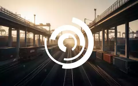Moderne industrielle Logistikanlage und Schieneninfrastruktur bei Sonnenuntergang als Symbol für wirtschaftliches Wachstum. - Foto: über boerse-global.de