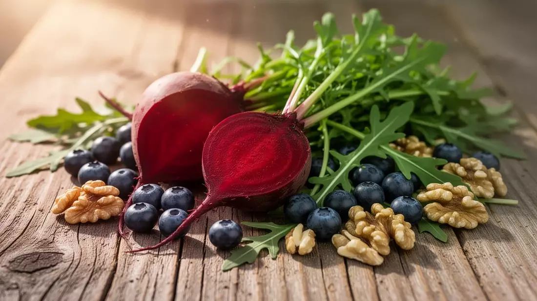 Blutdruck senken: Rote Bete, Beeren und Kräuter als natürliche Helfer