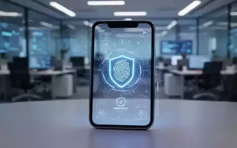 Smartphone mit biometrischer Authentifizierungsoberfläche als Symbol für den Wechsel zur Passkey-Sicherheit. - Foto: über boerse-global.de