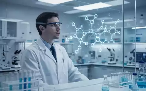Wissenschaftler in einem modernen Labor bei der Analyse molekularer Strukturen für die Krebsforschung. - Foto: über boerse-global.de