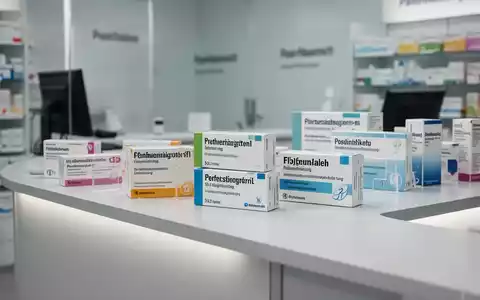 Nahaufnahme von Medikamentenschachteln in einer Apotheke als Symbol für die erhöhten Zuzahlungen in der GKV. - Foto: über boerse-global.de