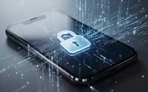 Digitales Sicherheitsschloss auf einem Smartphone-Bildschirm, symbolisiert Datenschutz und Datensicherheit. - Foto: über boerse-global.de