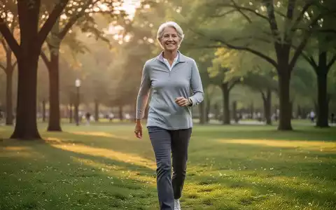 Eine Person spaziert entspannt in einem grünen Park als Symbol für einen aktiven Lebensstil zur Förderung der Gehirngesundheit. - Foto: über boerse-global.de