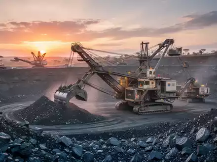 Moderne Graphit-Mine in Tansania bei Sonnenuntergang als Symbol für die Epanko-Finanzierung durch die KfW IPEX-Bank. - Foto: über boerse-global.de