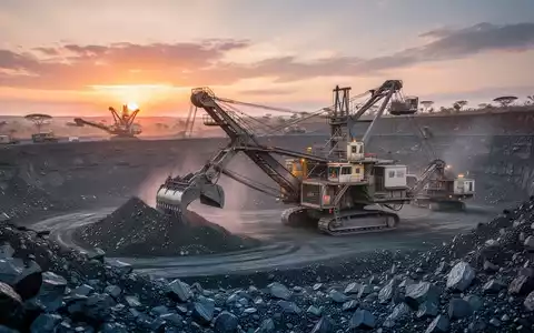 Moderne Graphit-Mine in Tansania bei Sonnenuntergang als Symbol für die Epanko-Finanzierung durch die KfW IPEX-Bank. - Foto: über boerse-global.de