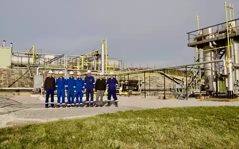 ADX Team in Zistersdorf - Foto: ADX Energy über pressetext.de