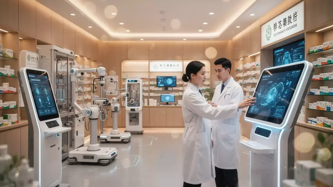 Traditionelle Chinesische Medizin: KI und Roboter erobern Diagnostik und Produktion