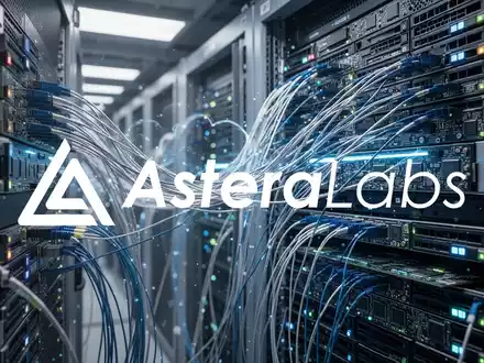 Abstrakte Darstellung moderner Rechenzentrum-Infrastruktur und Hochgeschwindigkeits-Datenübertragung mit blauer Beleuchtung. - Foto: über boerse-global.de