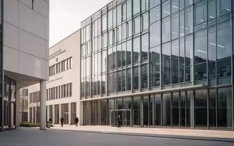 Modernes Bürogebäude einer deutschen Behörde bei Tageslicht. - Foto: über boerse-global.de