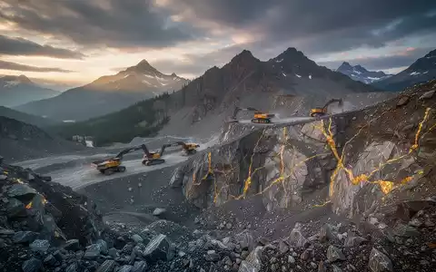 Berglandschaft in British Columbia als Symbol für die Goldexploration am Treaty Creek Standort. - Foto: über boerse-global.de