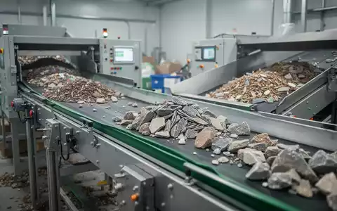 Moderne industrielle Anlage zur Abfallverwertung und Rohstoffrückgewinnung in einer technologischen Umgebung. - Foto: über boerse-global.de