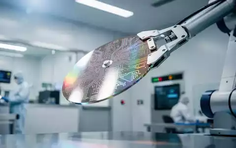 Ein hochmoderner Silizium-Wafer in einer sterilen Reinraumumgebung der Halbleiterfertigung. - Foto: über boerse-global.de