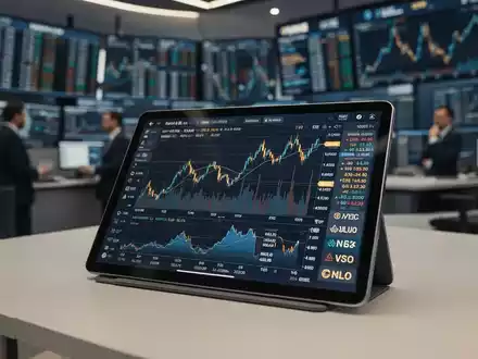 Digitales Tablet mit Finanzdiagrammen und Marktdaten zur Wertentwicklung des BlackRock Latin American Investment Trust. - Foto: über boerse-global.de