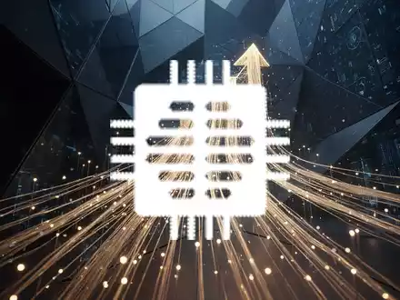Abstrakte Darstellung von digitalem Wachstum und Datenanalyse mit leuchtenden Lichtströmen in einem modernen Raum. - Foto: über boerse-global.de