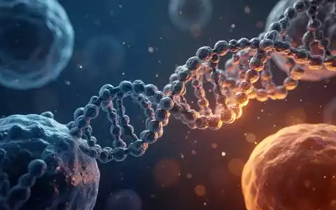 Abstrakte mikroskopische Darstellung zellulärer Proteinstrukturen und molekularer Reaktionen auf Hitzestress. - Foto: über boerse-global.de