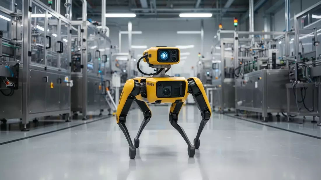 Coca-Cola setzt Boston Dynamics Roboter Spot in Fabriken ein