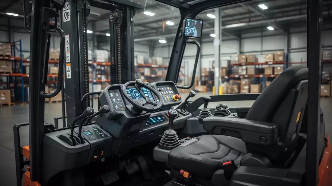 Ergonomie-Innovationen: Kippbare Kabinen und Joystick-Lenkung
