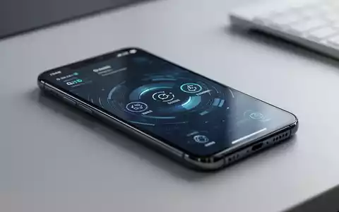 Ein modernes Smartphone auf einem minimalistischen Schreibtisch symbolisiert den drahtlosen Datentransfer. - Foto: über boerse-global.de