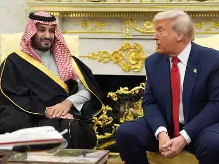 Neben den USA führte Saudi-Arabien auch Gespräche mit China und Russland. (Archivbild) - Foto: Evan Vucci/AP/dpa