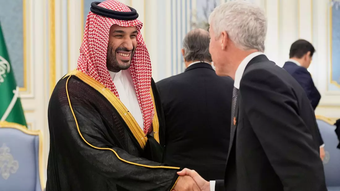 Saudi-Arabien treibt Pläne für ein Atomprogramm seit Jahren voran. (Archivbild) - Bild: Alex Brandon/AP/dpa